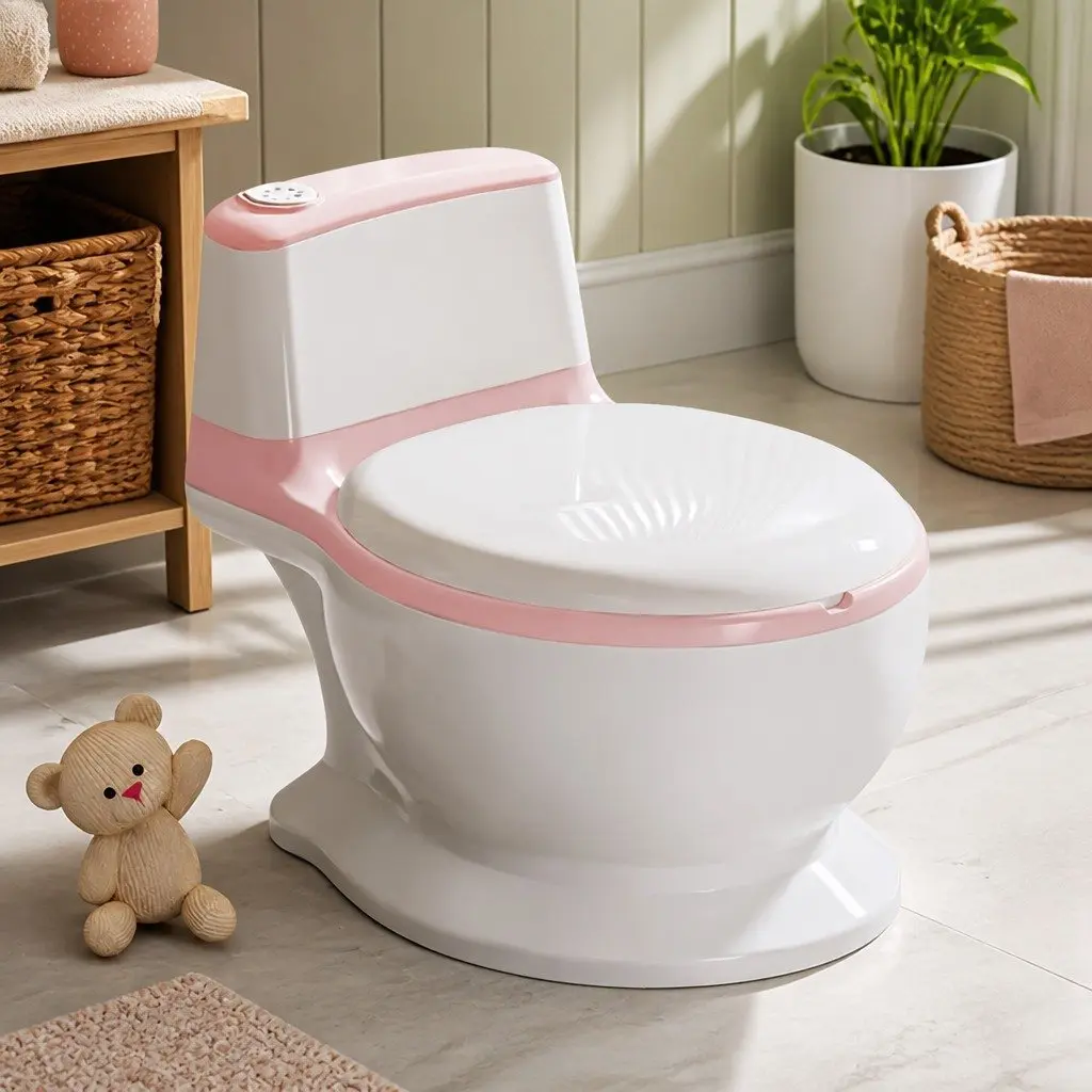 Kids Potty Trainer Seat in Pink