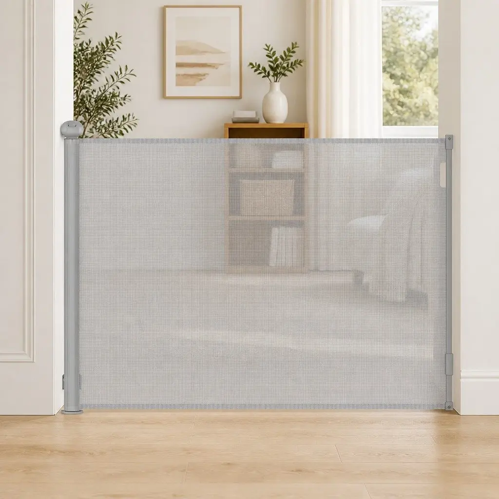 Grey Mesh Baby Safety Gate 300cm