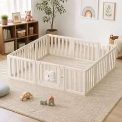 Durable Kids Playpen with 12 Panels for Safe Play