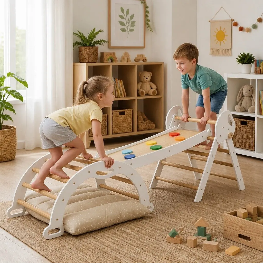 Kids Climbing Toy Set for Indoor Play