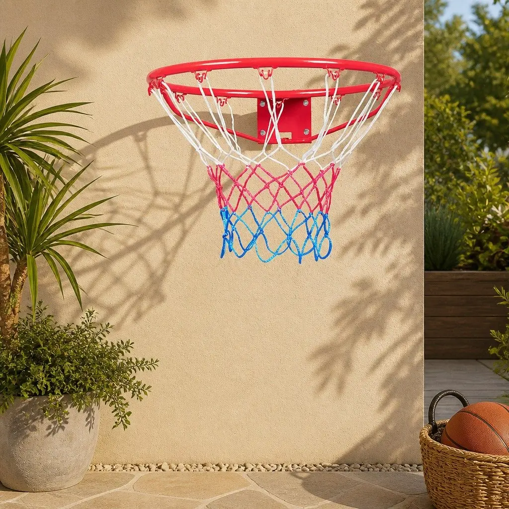45cm Basketball Ring Hoop with Steel Rim