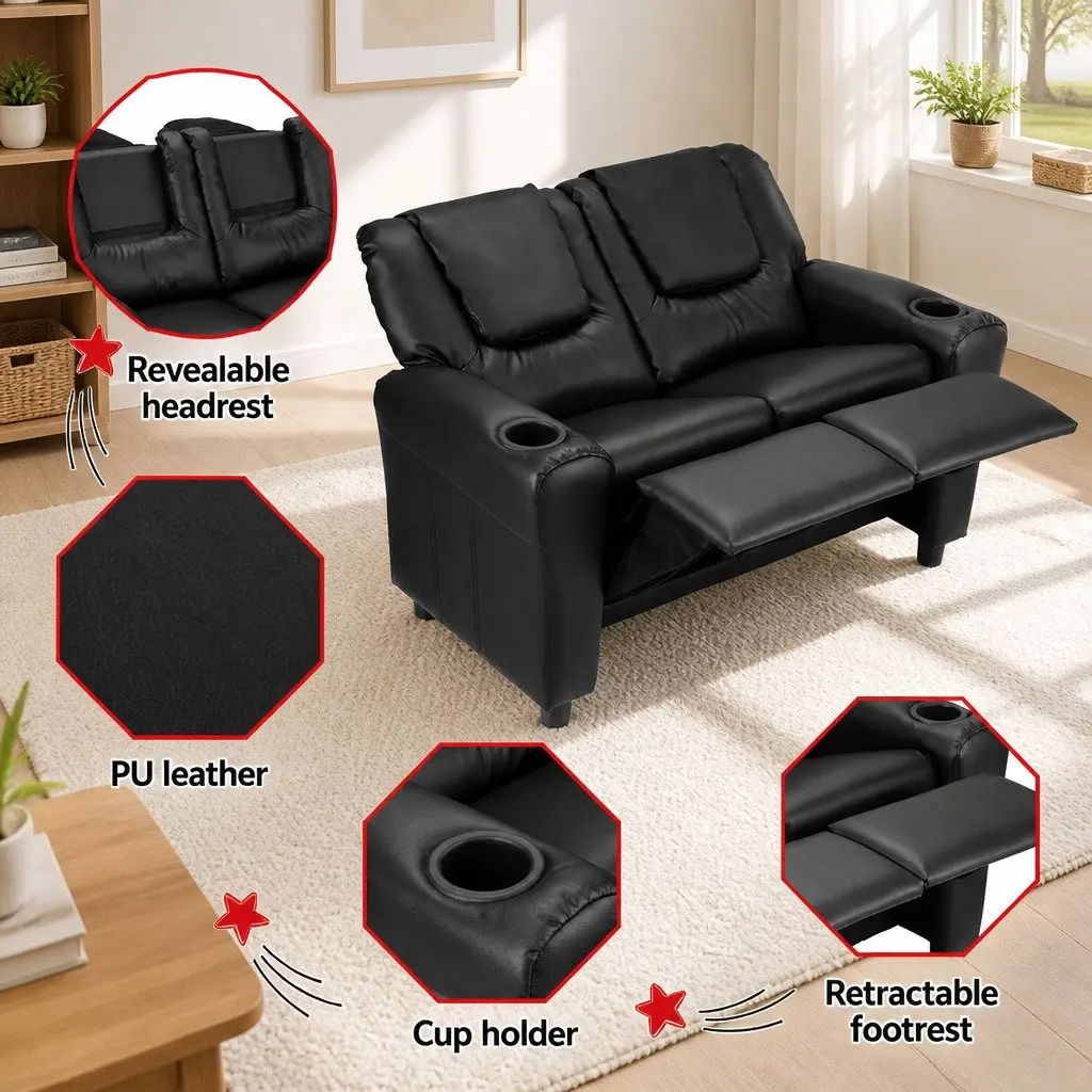 Kids Recliner Chair with Adjustable Recline