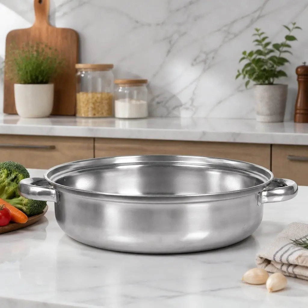 3 Layer Stainless Steel Steamer with Glass Lid