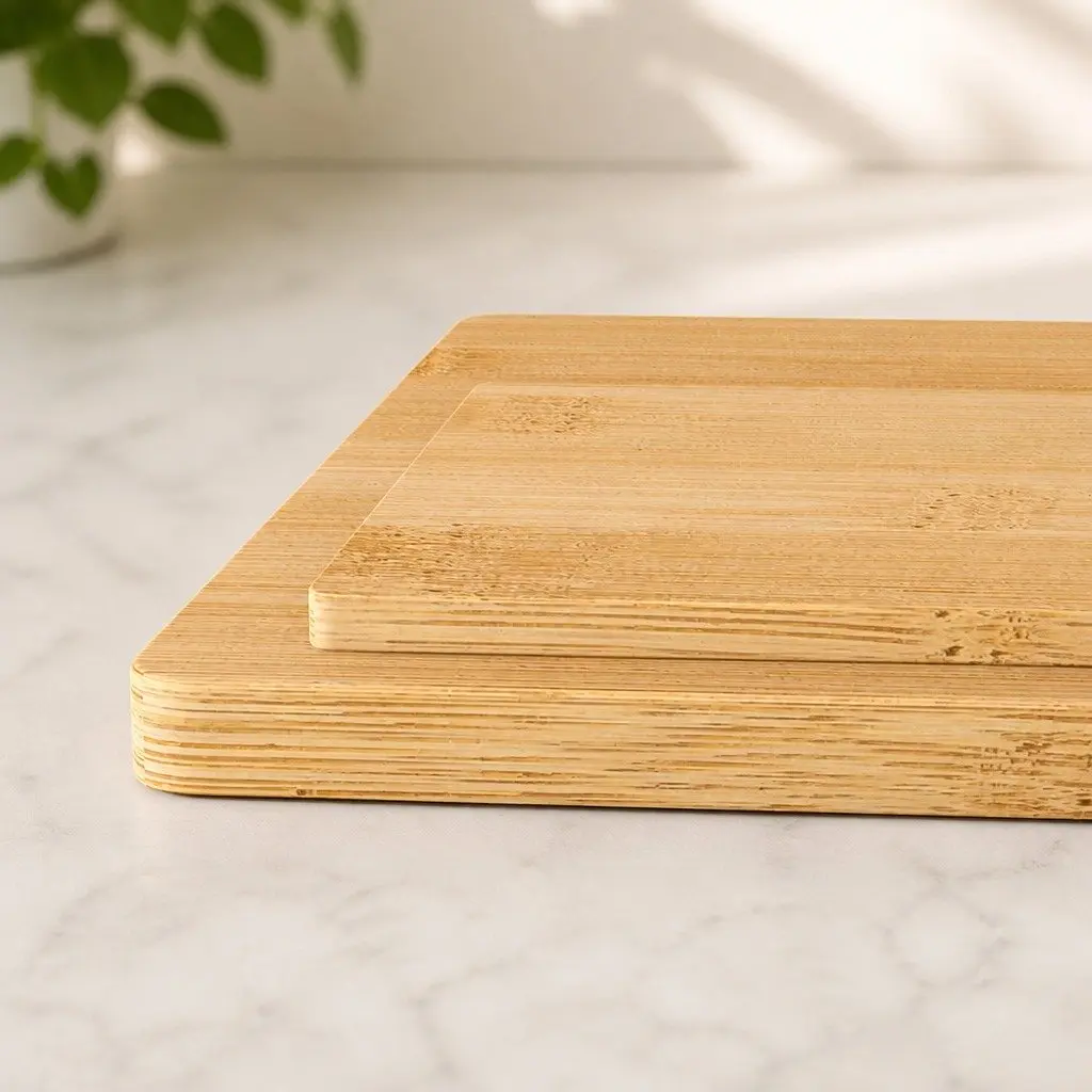 Bamboo Placemat Coaster Set 8 Pcs Natural Dining Table Protection Heat Resistant