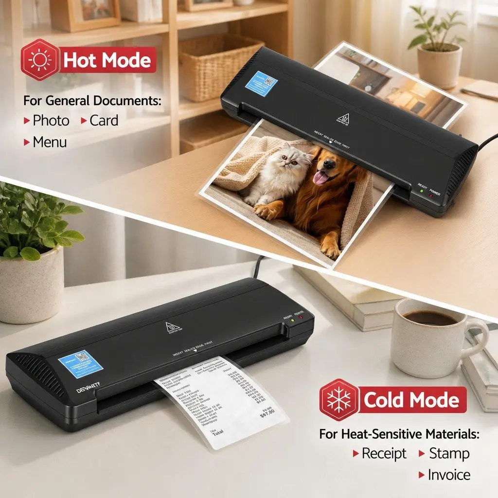 A3 Laminator Machine ABS Plastic 340mm Black