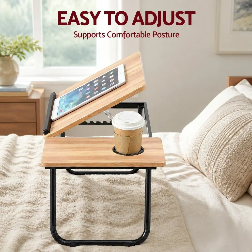 Foldable Laptop Desk for Work and Study