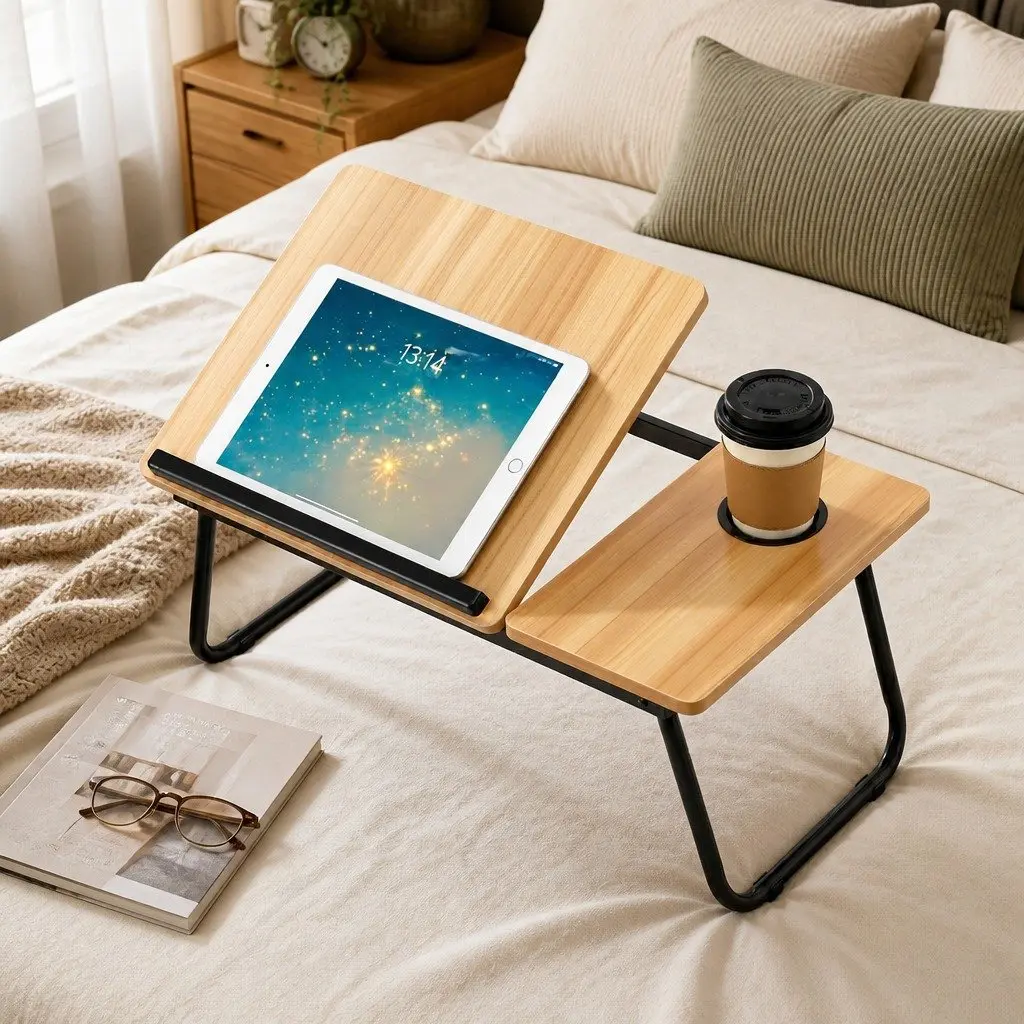 Foldable Laptop Desk for Work and Study