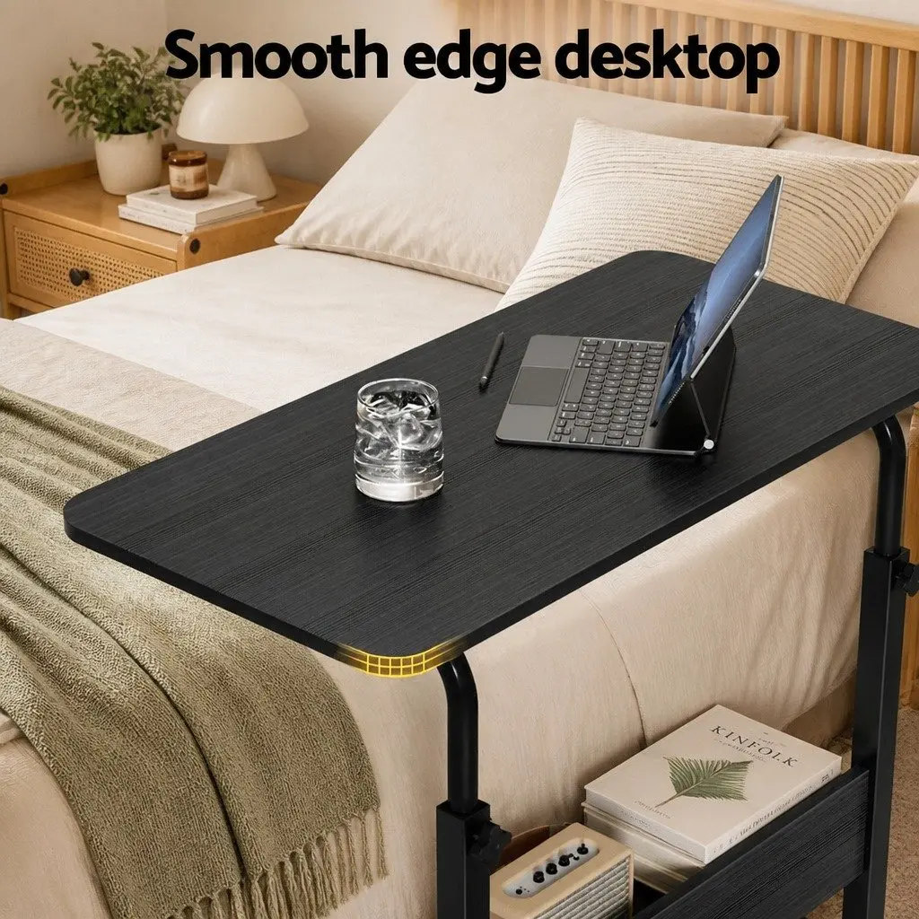 Height Adjustable Portable Laptop Desk with Mobile Cart