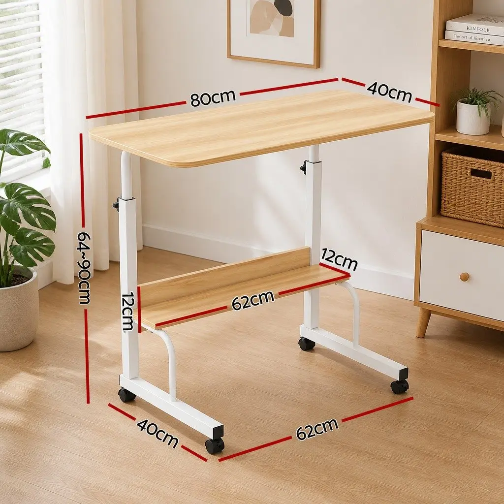 Portable Laptop Desk with Adjustable Height