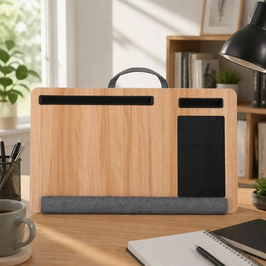 Portable Lap Desk with Ergonomic Wrist Rest