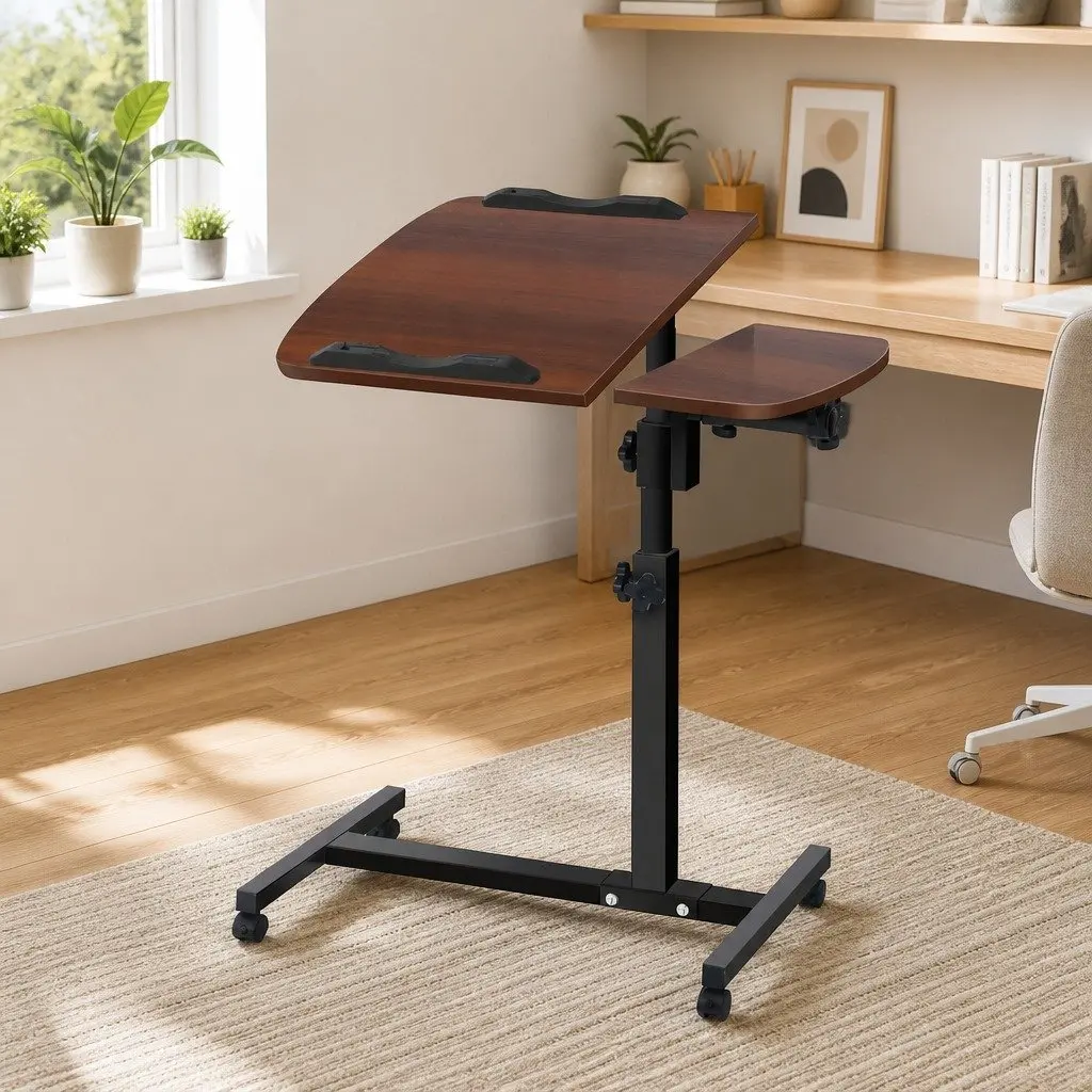 Mobile Laptop Desk with 360° Rotation