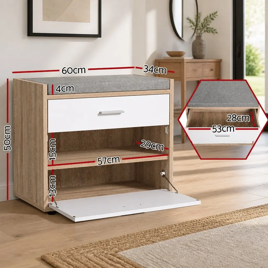 Shoe Rack Bench for Organized Footwear Storage