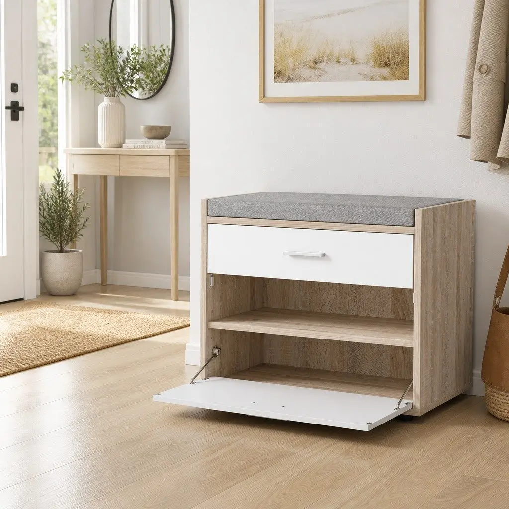 Shoe Rack Bench for Organized Footwear Storage