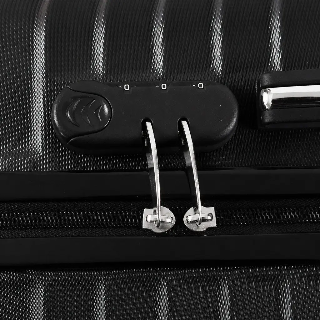 20 inch Carry On Suitcase Luggage Anti-Theft Lock Dual Wheels Travel Bag