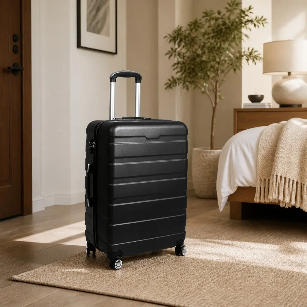 20 Inch Lightweight Carry-On Suitcase with Spinner Wheels