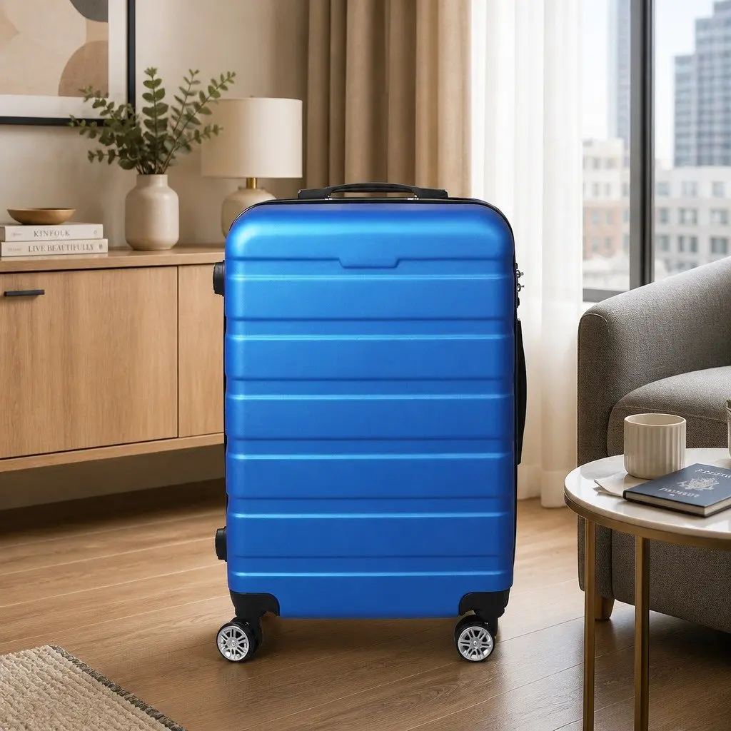 24 Inch Hard Shell Carry On Suitcase with Spinner Wheels