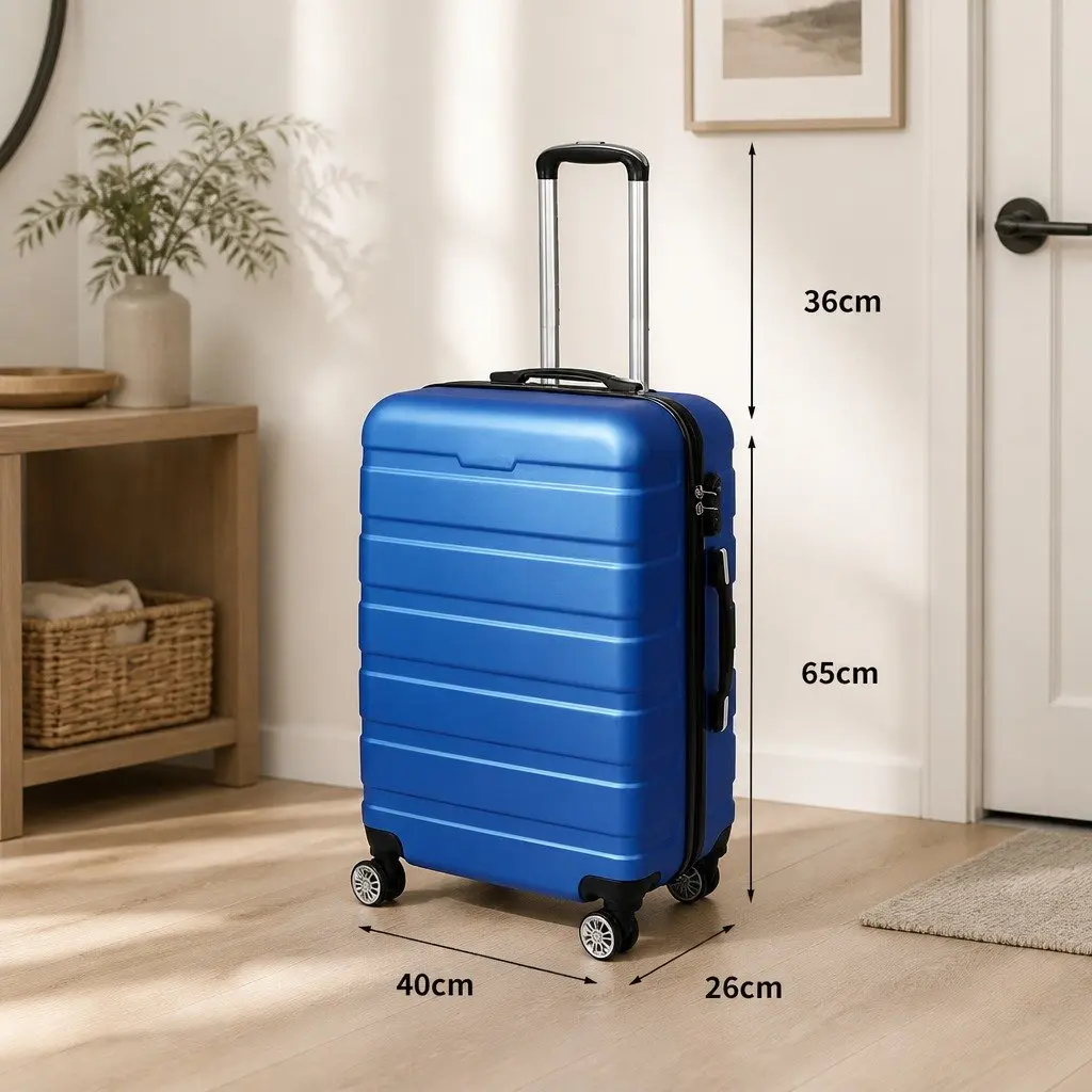 24 Inch Hard Shell Carry On Suitcase with Spinner Wheels