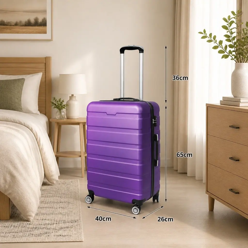 24 Inch Hard Shell Suitcase with Spinner Wheels