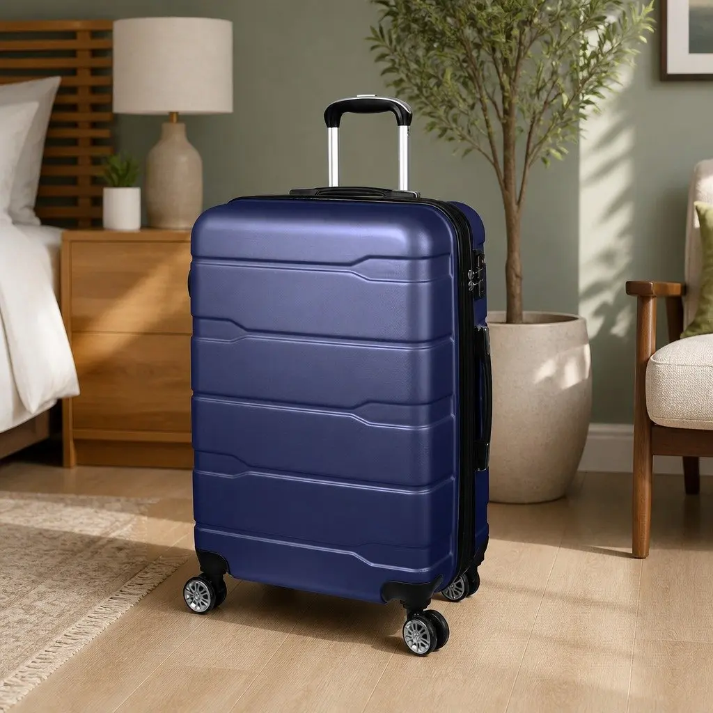 28" Expandable Hard Shell Suitcase with Spinner Wheels