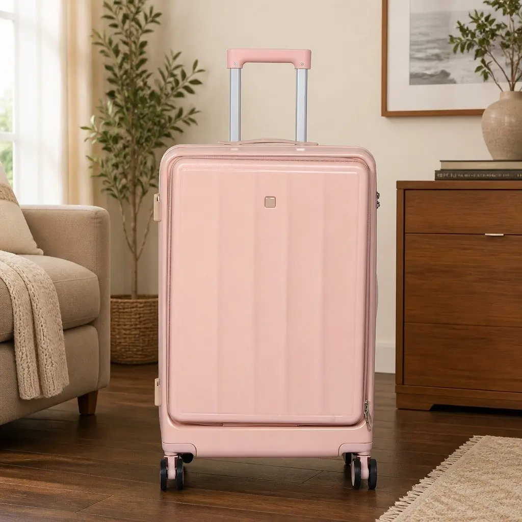 26 Inch Hard Shell Suitcase with Front Access
