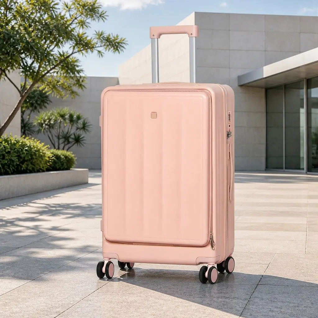 26 Inch Hard Shell Suitcase with Front Access