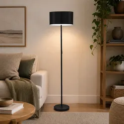 Elegant Modern LED Floor Lamp with Marble Base