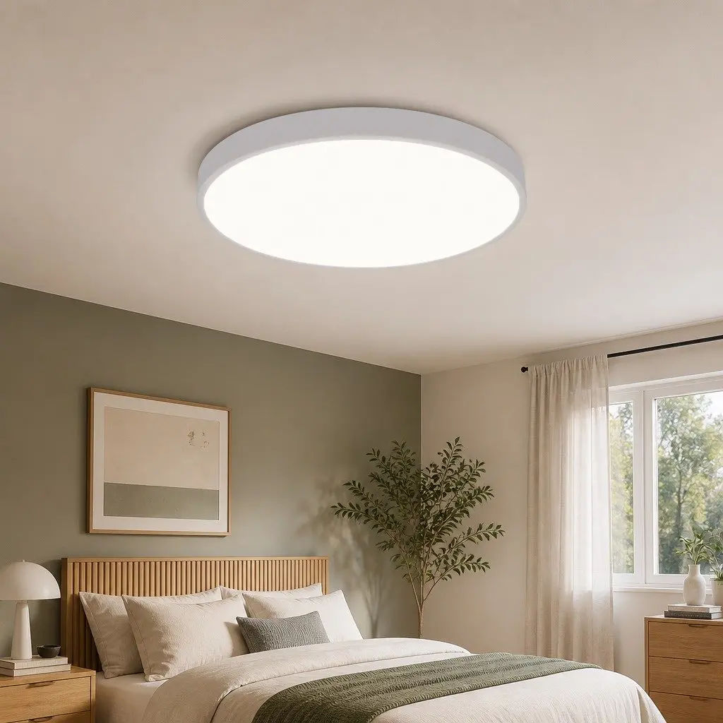60W LED Ceiling Light with 3-Colour Temperature and Durable Build