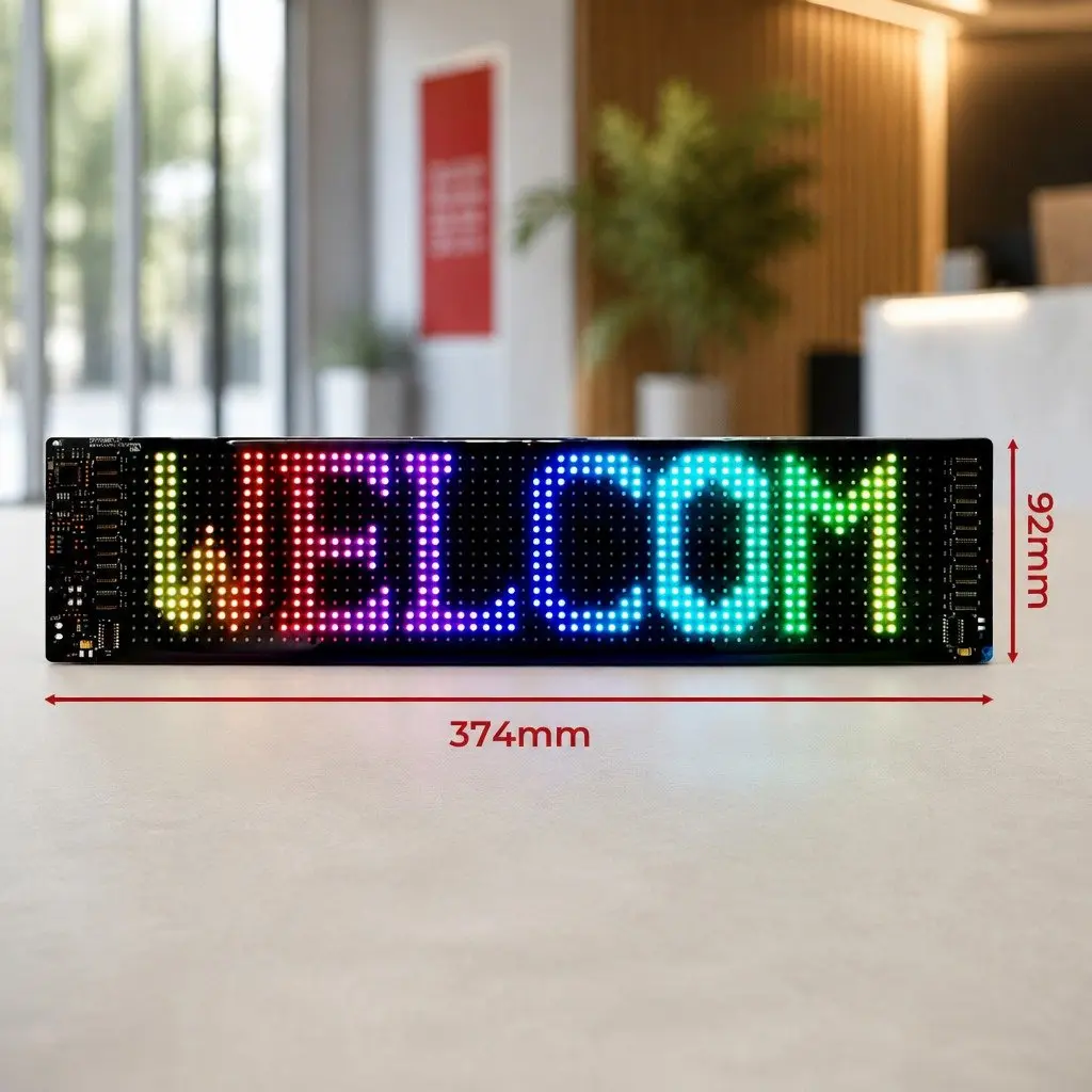 Programmable LED Matrix Panel Car Display