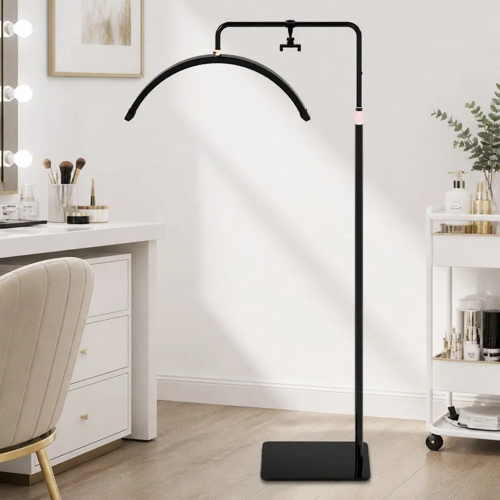 LED Lash Light Half Moon Floor Lamp for Studios