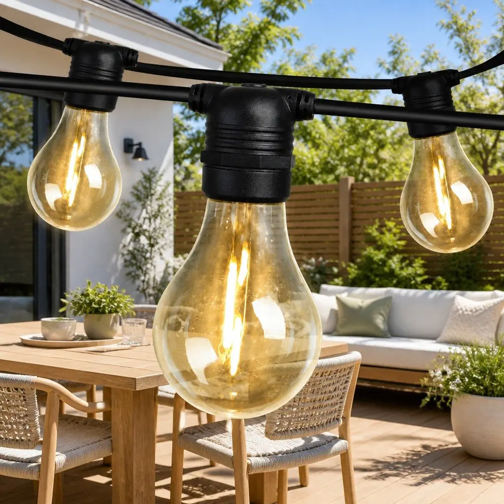 Festoon String Lights 23m for Events and Decor