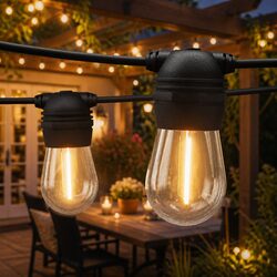 Exceptional 77m Solar Festoon String Lights for Any Event