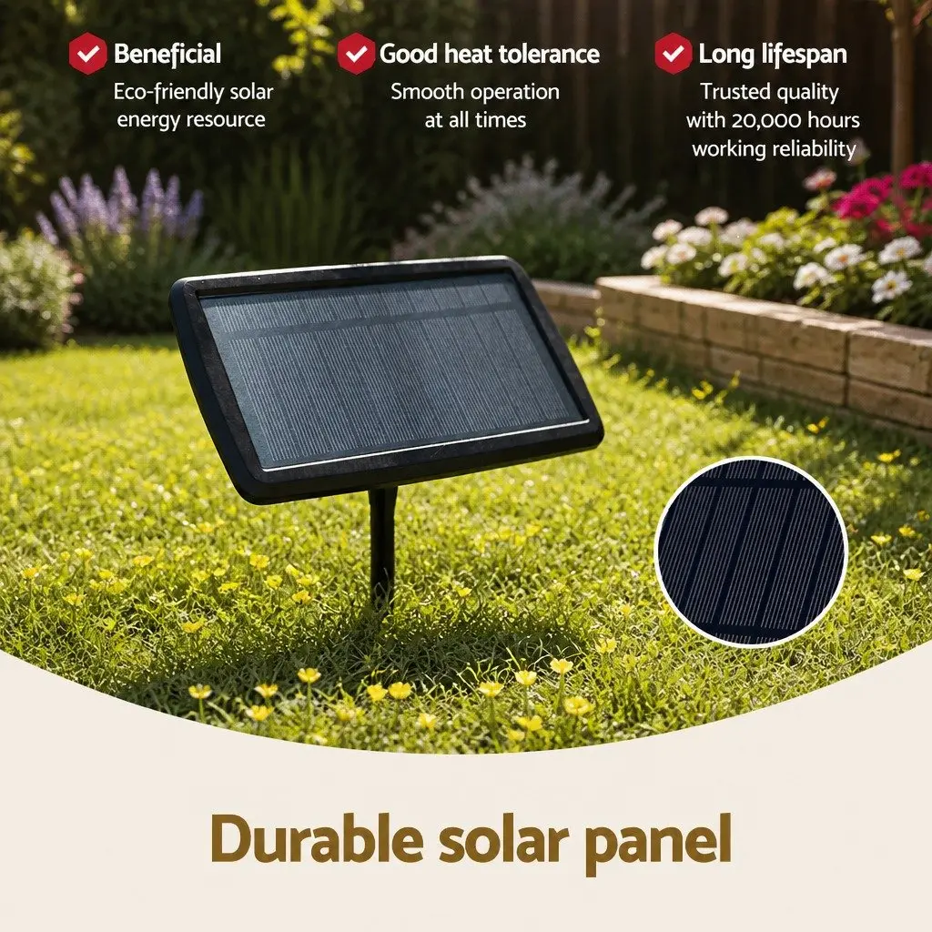 Solar Festoon String Lights 86m for Outdoor Use