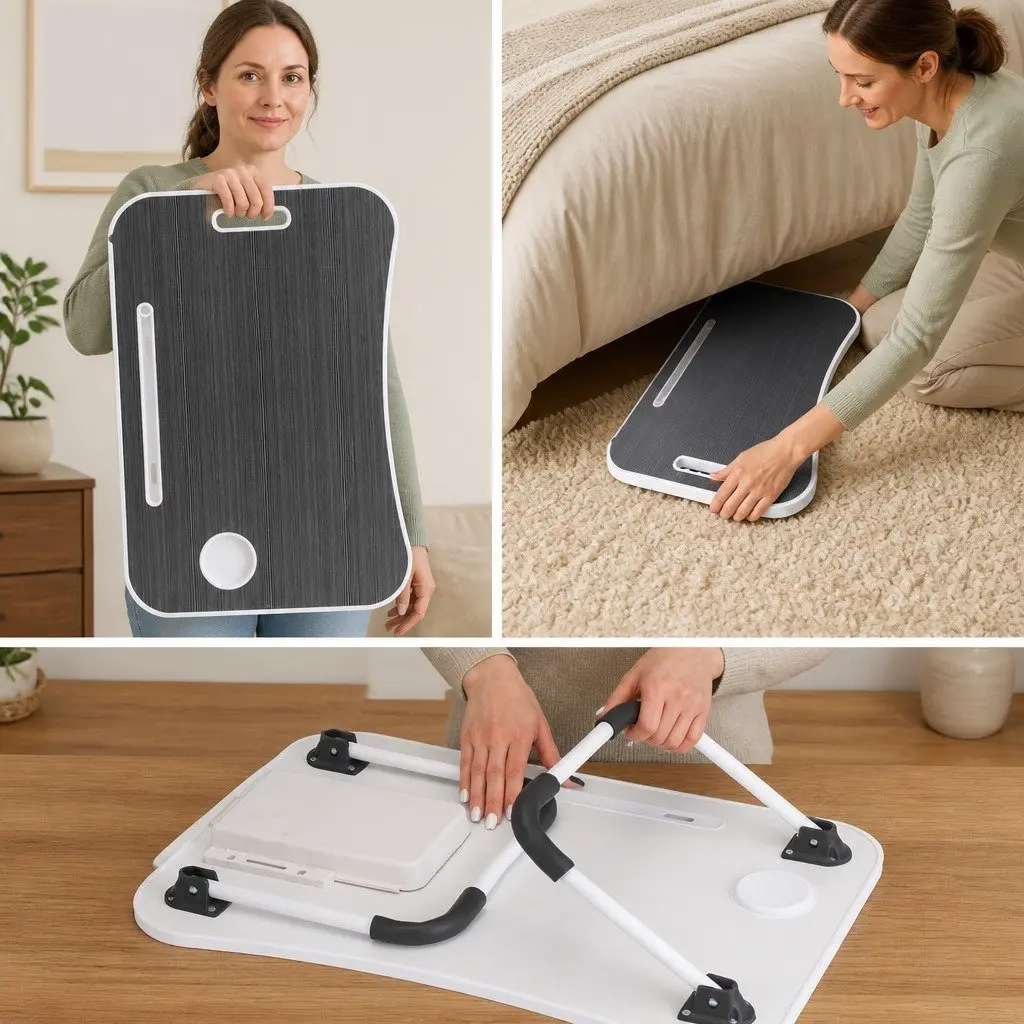 Foldable Portable Laptop Desk for Home Office and Study