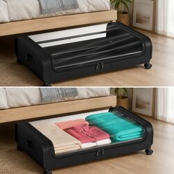 XXL Under Bed Storage Containers Set of 2 with Wheels