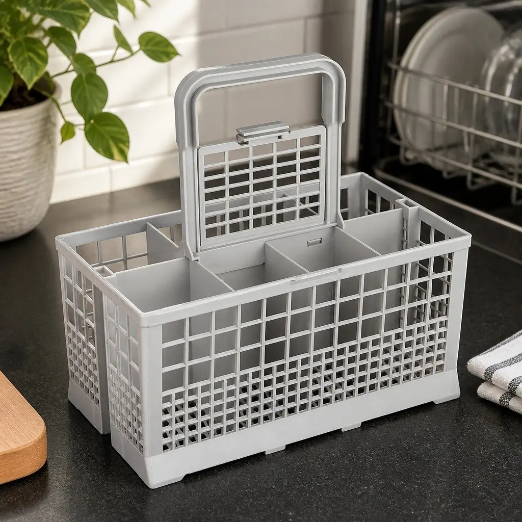Dishwasher Cutlery Basket with 8 Slots