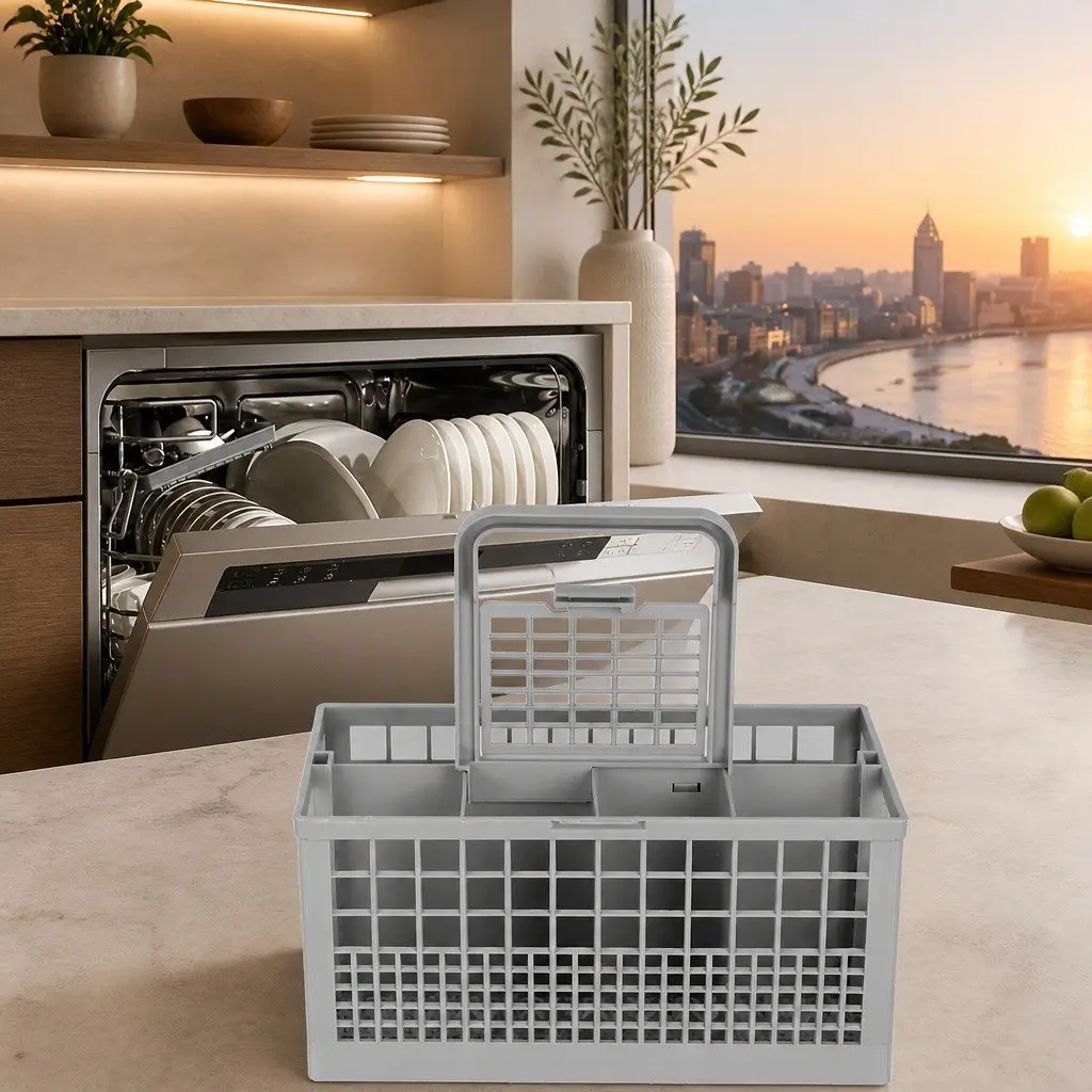 Dishwasher Cutlery Basket with 8 Slots