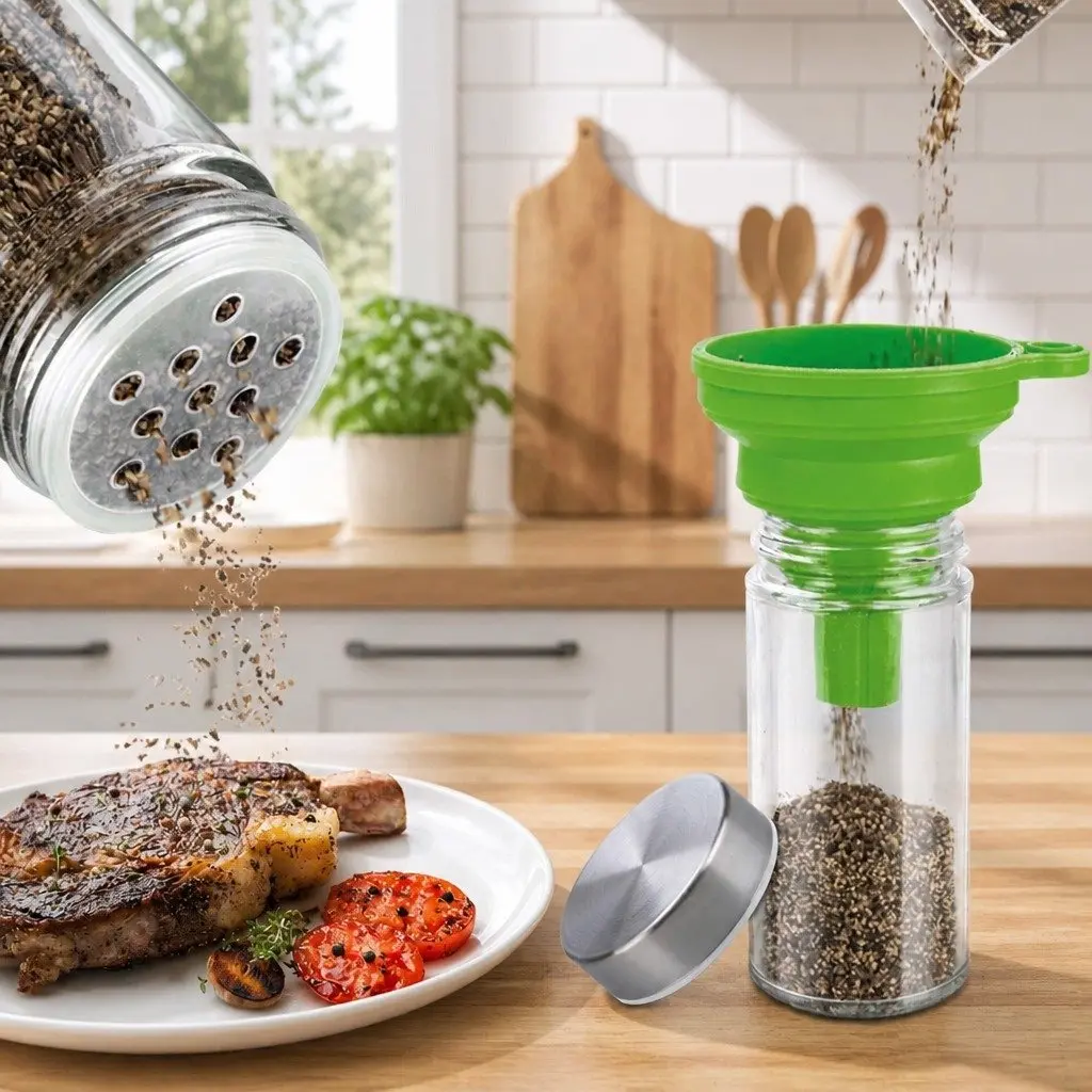 20-Jar Spice Rack Organizer for Kitchen Storage