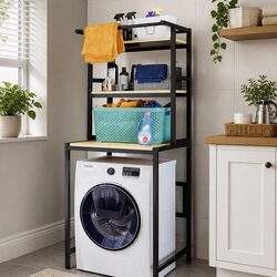 Durable 3-Tier Storage Rack for Laundry and Bathroom