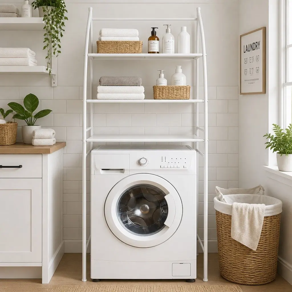 3-Tier Over Washing Machine Storage Rack