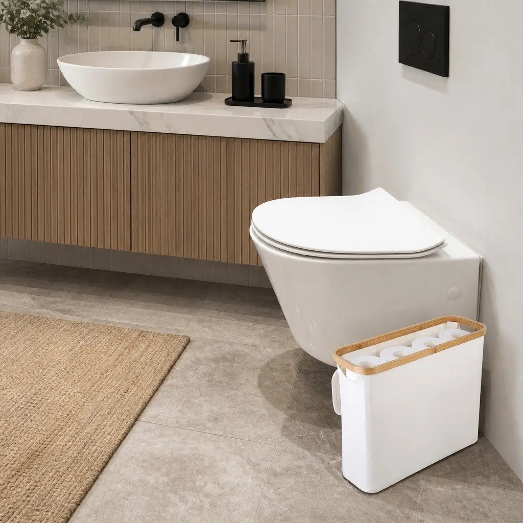 Toilet Paper Storage Basket 2 Pack