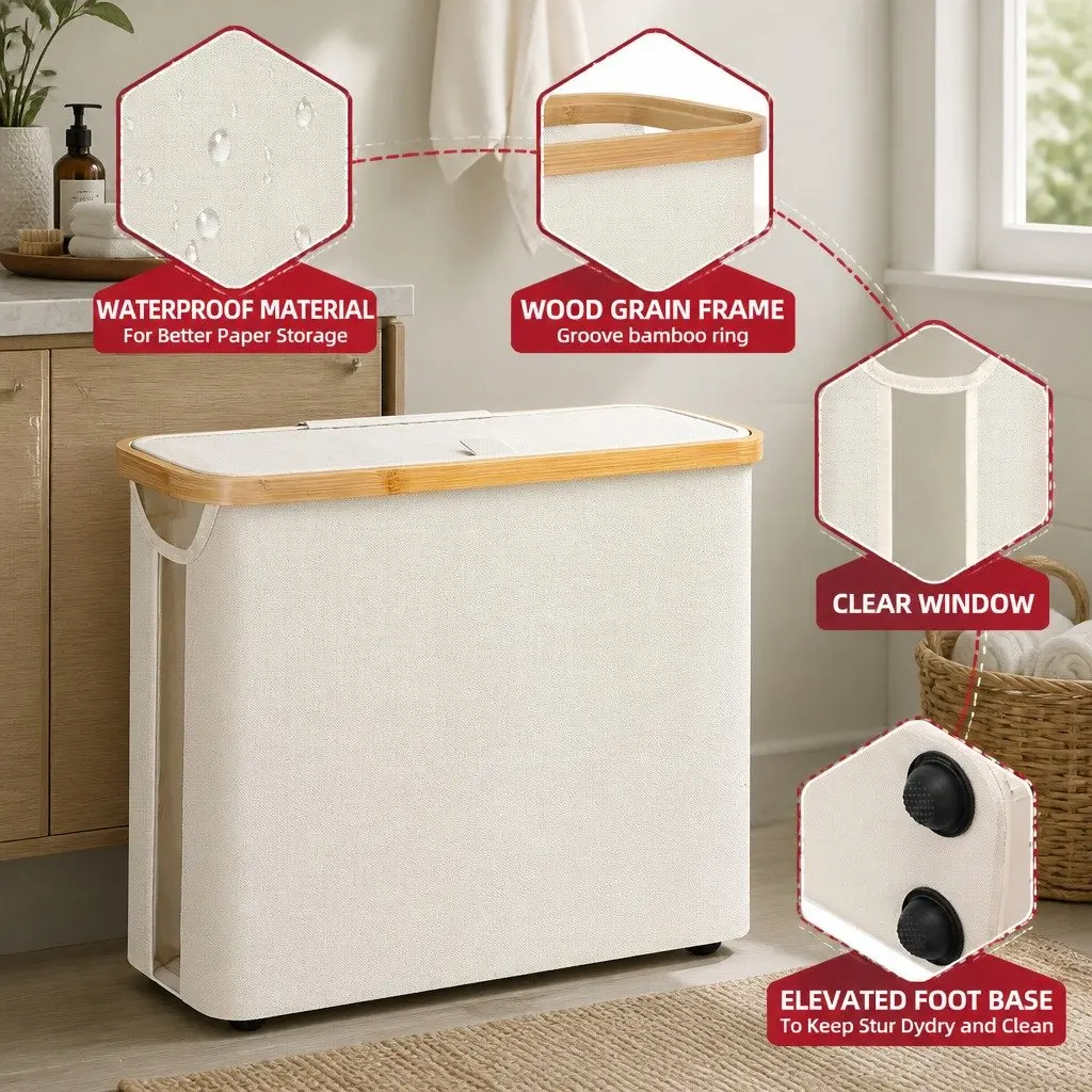 Toilet Paper Storage Basket 2 Pack