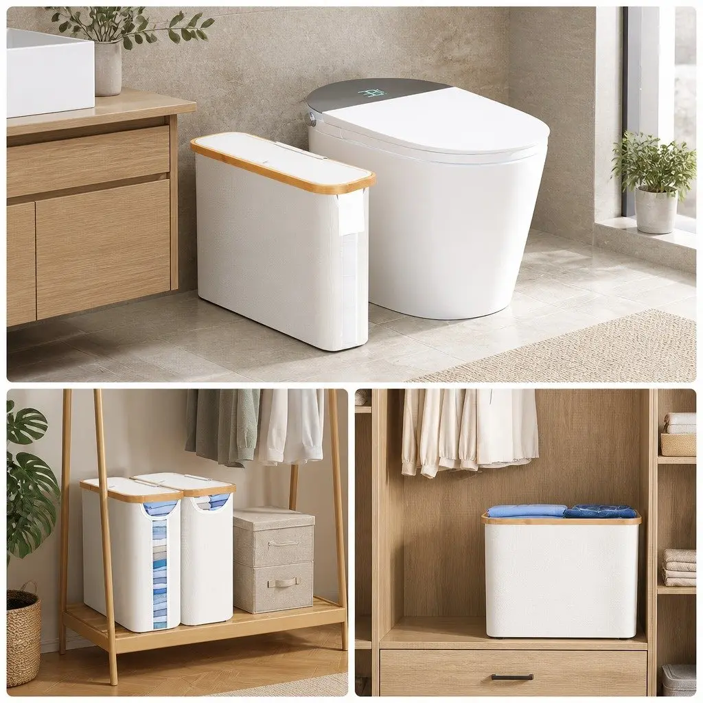 Toilet Paper Storage Basket 2 Pack