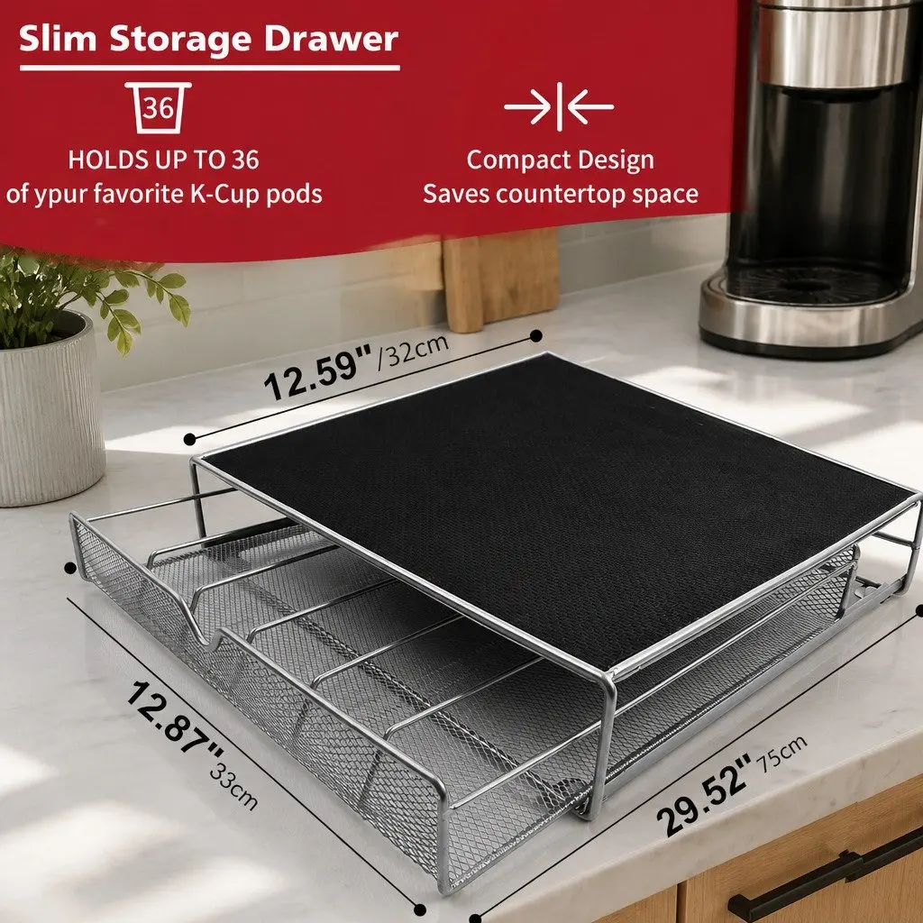 K-Cup Coffee Pod Drawer for 36 Pods