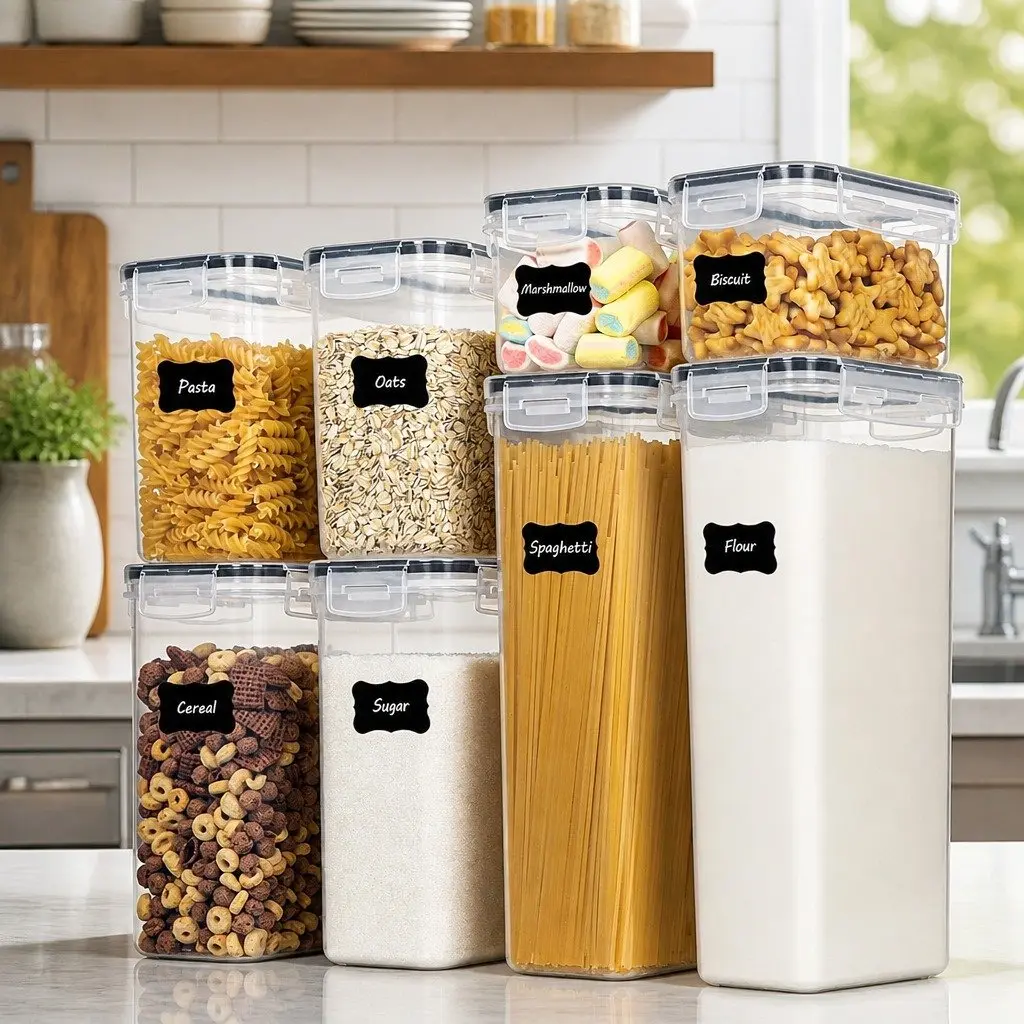 8-Piece Airtight Food Storage Container Set