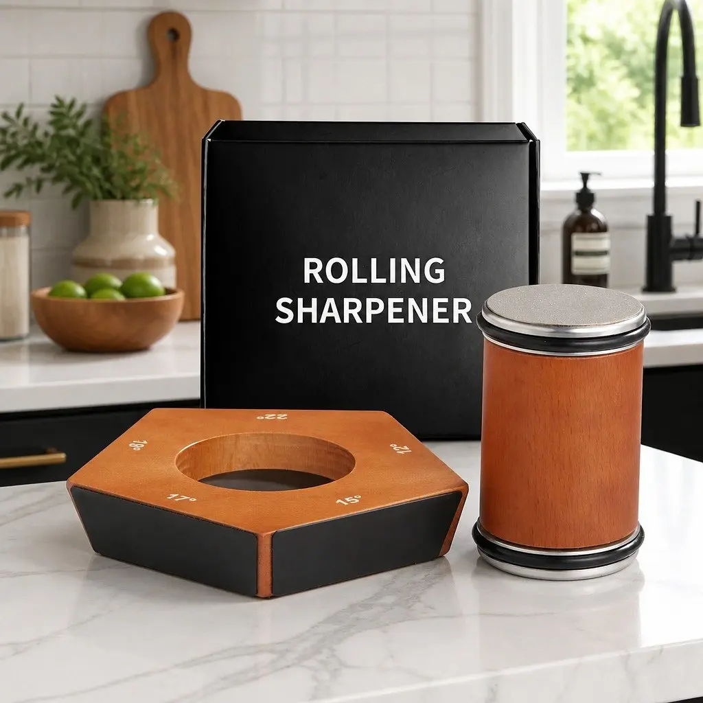 Rolling Knife Sharpener Kit with 5 Angles
