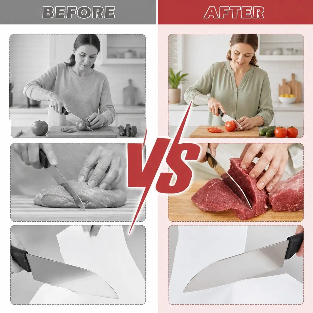 Rolling Knife Sharpener Kit with 5 Angles