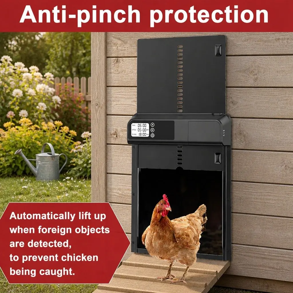 Automatic Chicken Coop Door with Smart Timer