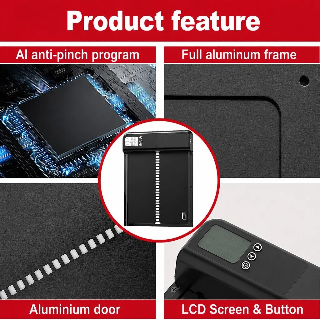 Automatic Chicken Coop Door with Smart Timer