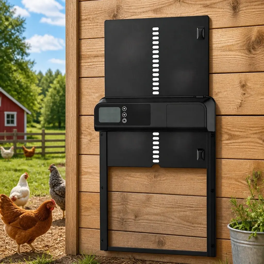 Automatic Chicken Coop Door with Smart Timer