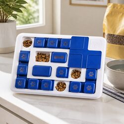Interactive Dog Puzzle Toy Slow Feeder Treat Dispenser Mental Stimulation Pet